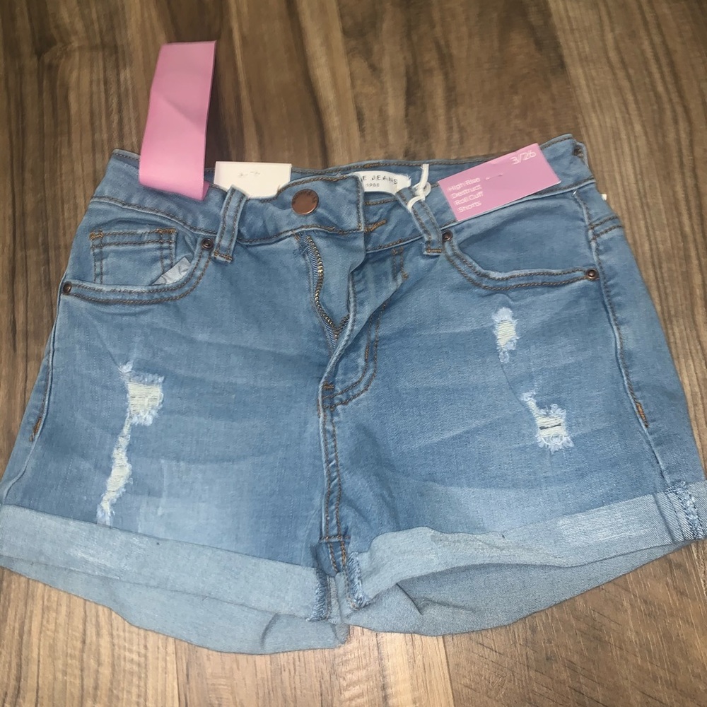jean shorts